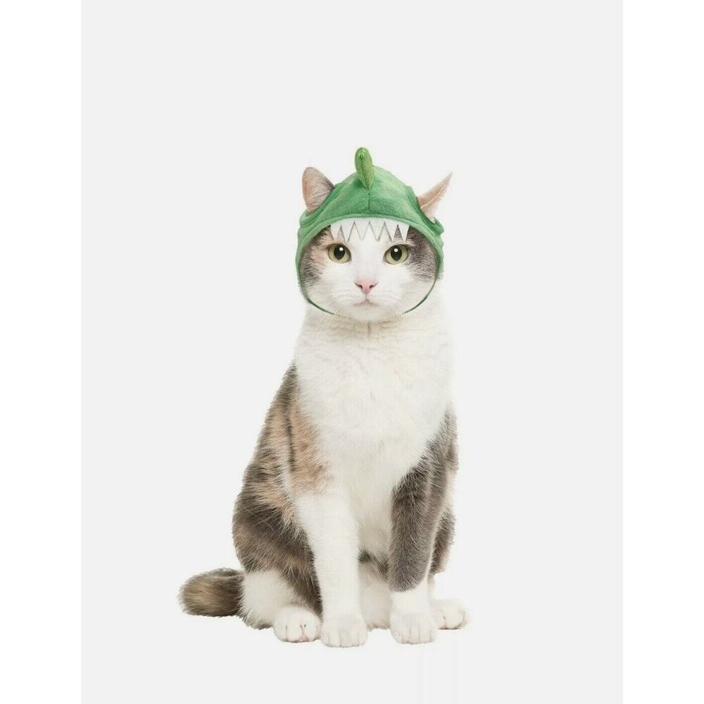 Hyde And Eek Dinosaur Green Costume Halloween Headpiece Hat One Size NWT